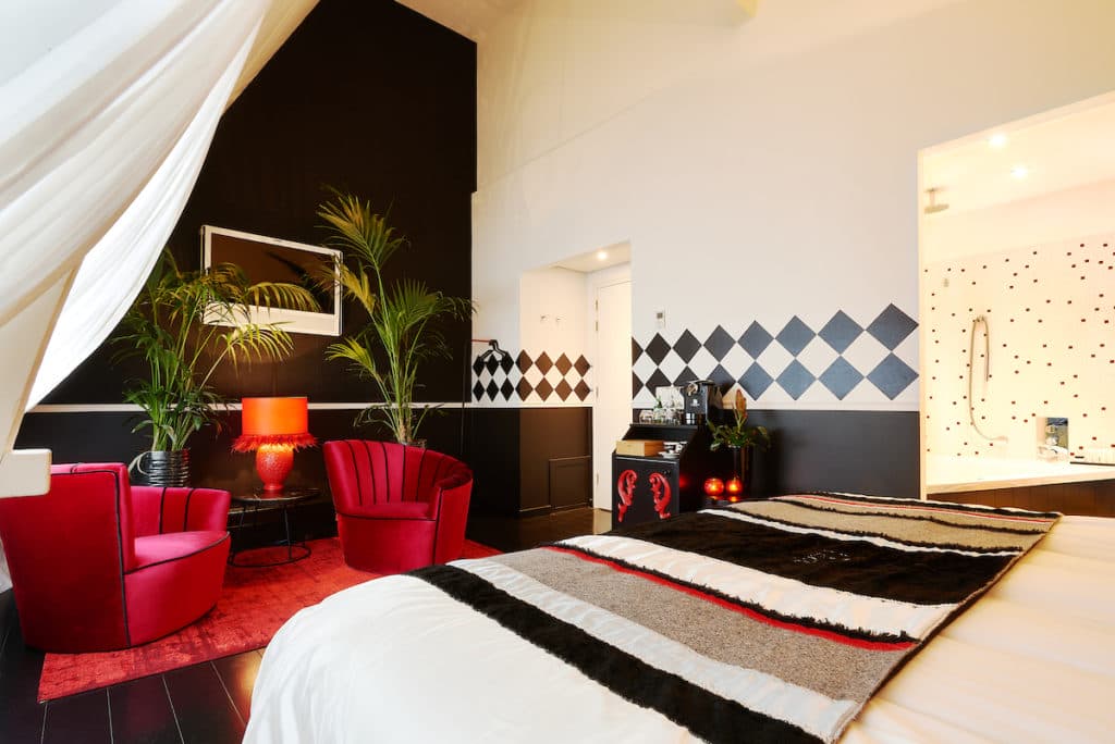 Interieurontwerp Hotel de Librije, met planten